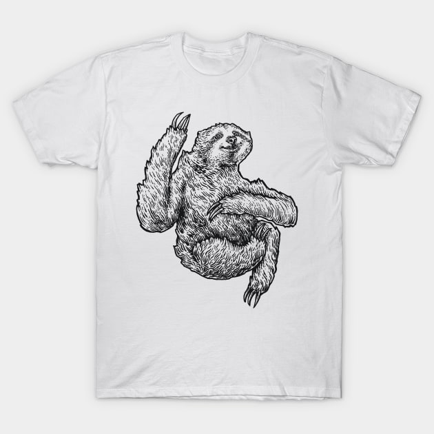 A Levity of Animals: Falling Slow T-Shirt by calebfaires